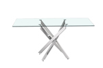 Table-Lasi-50116-verre-pieds-chromes-160cm-Rousseau-01