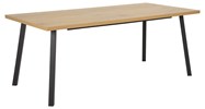 Table-Mallow-20684-melamine-decor-chene-noir-pieds-metal-noir-190cm-01-Actona
