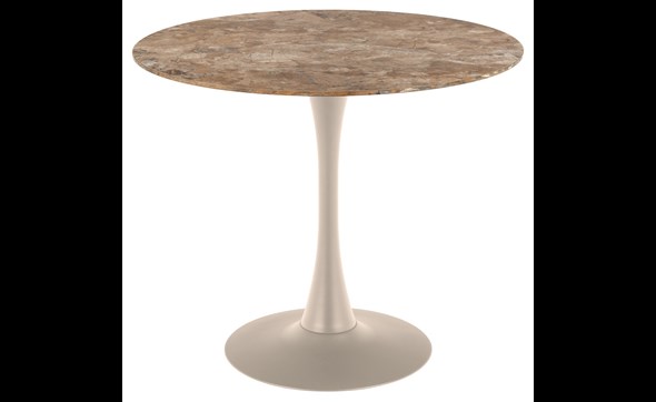 Table-Malta-25130-Ronde-Ceramique Marron-01-Actona