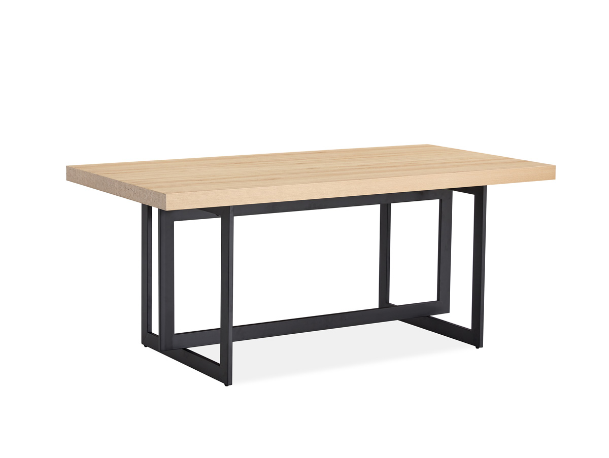 Table-Nice-melamine-chene-wellington+noir-01-Alcos