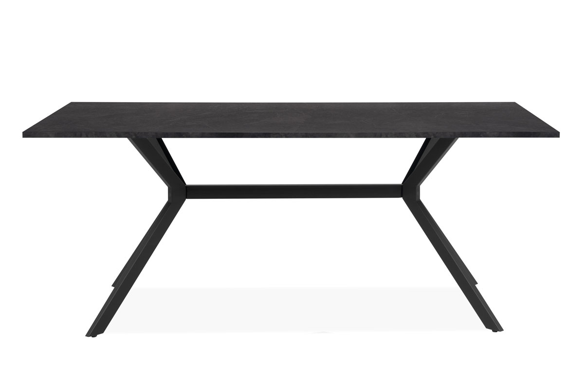 Table-Onex-81A-180x90cm-slate-pieds-noir-front-Finori