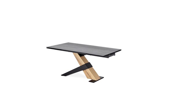 Table-Rocco-ceramique-anthracite-pied-chene-halifax-nature-180-280x100cm-Comodi-Living