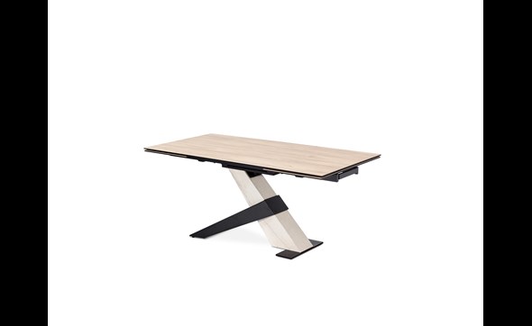 Table-Rocco-ceramique-bois-pied-chene-halifax-creme-180-280x100cm-Comodi-Living