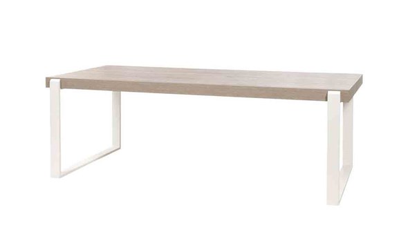 Table-T19UM80-decor-bois-chene-millenium-gris-pieds-metal-blanc-K034-K540-184cm-Meubar