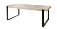 Table-T23UM80-decor-bois-vieux-chene-pieds-metal-noir-K028-K495-226cm-Meubar
