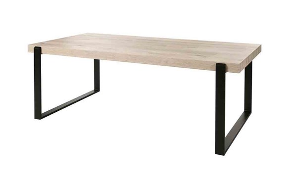 Table-T23UM80-decor-bois-vieux-chene-pieds-metal-noir-K028-K495-226cm-Meubar