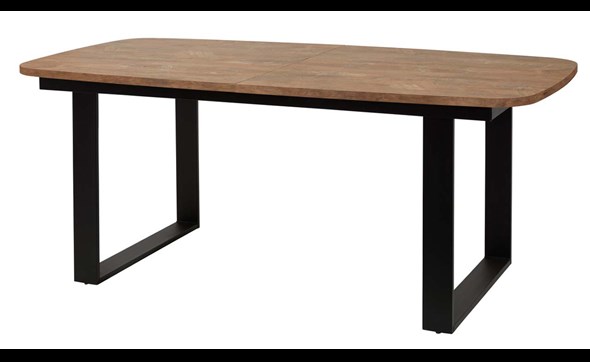 Table-TD20PM28E-old-teak-K028-K670BL-Evan-Meubar