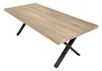 Table-TF1805-pieds-X-decor-frenck-oak-170-200-230x100cm-Bauwens