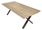 Table-TF1805-pieds-X-decor-frenck-oak-170-200-230x100cm-Bauwens