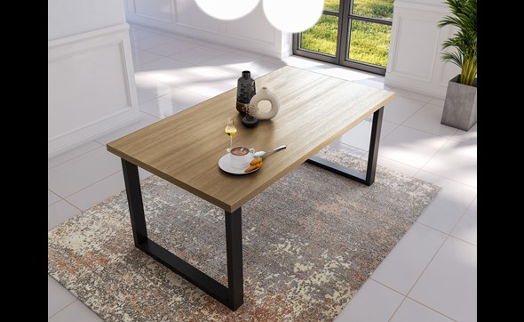 Table-Valencia-melamine-smoked-oak-Dullaert