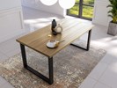 Table-Valencia-melamine-smoked-oak-Dullaert