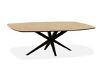 Table-a-manger-Wellington-DO-ovale-lamulux-blond-oak-Maxfurn