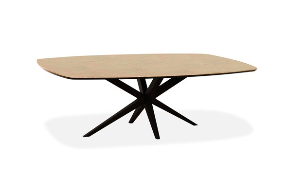 Table-a-manger-Wellington-DO-ovale-lamulux-blond-oak-Maxfurn