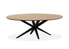 Table-a-manger-Wellington-OV-ovale-lamulux-blond-oak-Maxfurn