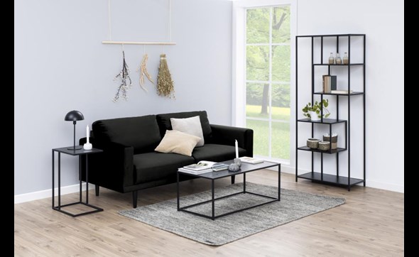 Table-appoint-Seaford-ash-black-pieds-metal-noir-mat-83603-43cm-Ambi-Actona