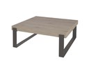Table-appoint-carree-HT2UML80-decor-bois-chene-millenium-gris-clair-K028-K540-100cm-Meubar