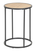 Table-appoint-haute-ronde-Seaford-decor-wild-oak-pieds-metal-noir-mat-80710-40cm-Actona