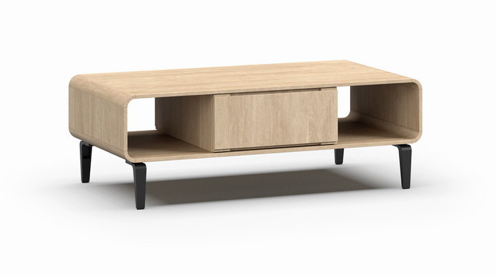 Table-de-salon-1tiroir-2niches-Lago-T13-beige-K840BL-01A