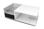 Table-de-salon-2-tirois-Riva-II-decor-laque-blanc-noir-120cm-Albea-Mobili