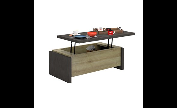 Table-de-salon-Baxter-decor-bois-chene-brun-118cm-N°12-open-Sciae