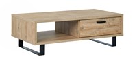 Table-de-salon-Como-decor-chene-dore-130cm-Neyt