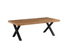 Table-de-salon-Estrella-pied-X-decor-bois-industrial-oak-noir-130x65-Oosterlynck