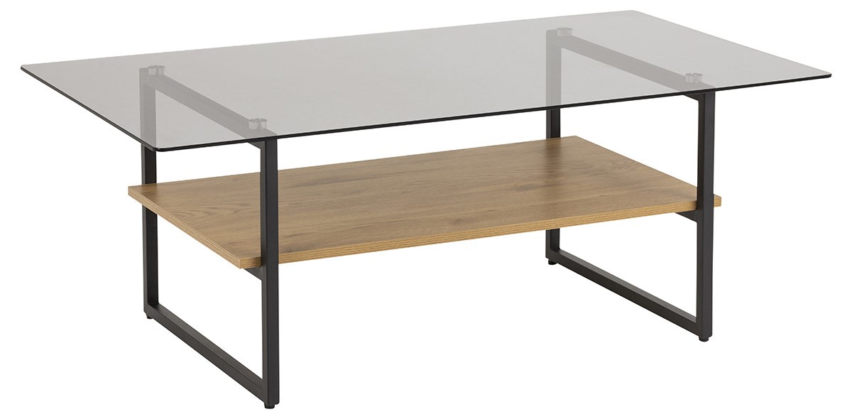 Table-de-salon-Okaya-87003-plateau-verre-etagere-melamine-decor-chene-pieds-metal-noir-110cm-01-Acto