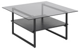 Table-de-salon-Okaya-89403-plateau-verre-etagere-melamine-decor-marbre-noir-pieds-metal-noir-80cm-01