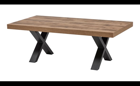 Table-de-salon-Onno-SL1907-pieds-X-decor-tropix-130cm-Bauwens-GBO