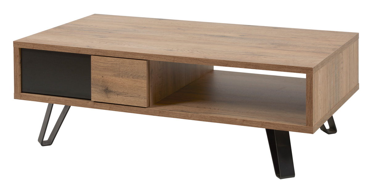 Table-de-salon-Phenix-decor-bois-scarlet-oak-noir-110cm-GBO