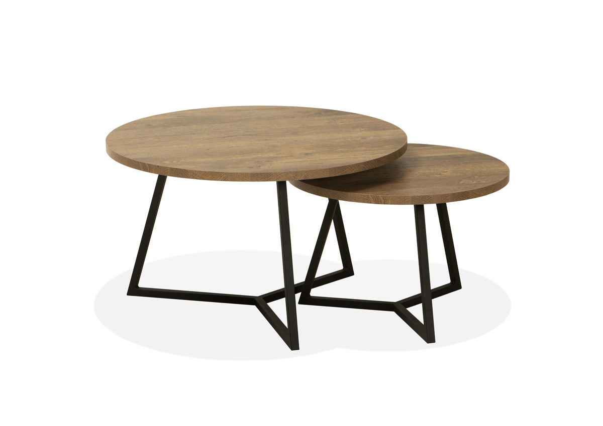 Table-de-salon-Torino-lamulux-mokka-75cm-Maxfurn