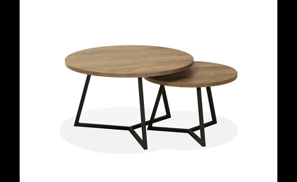 Table-de-salon-Torino-lamulux-mokka-75cm-Maxfurn