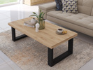 Table-de-salon-Valencia-melamine-smoked-oak-Dullaert