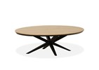 Table-de-salon-Wellington-OV-ovale-lamulux-blond-oak-Maxfurn