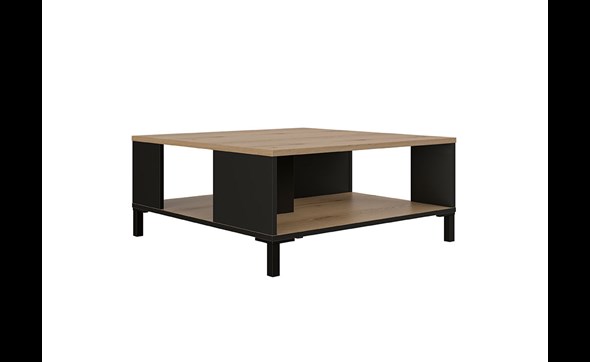 Table-de-salon-carree-Trust-decor-bois-brun-noir-chene-helvezia-J0J087-81cm-Gautier