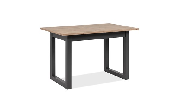 Table-extensible-120cm-160cm-Denver-80B-Chêne-artisan-anthracite-Finori-01