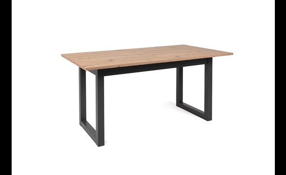 Table-extensible-160cm-200cm-Denver-50-Chêne-artisan-anthracite-Finori-01