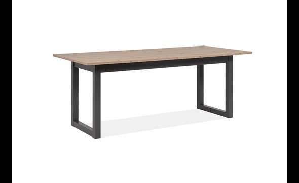 Table-extensible-200cm-240cm-Denver-80C-Chêne-artisan-anthracite-Finori-01