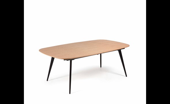 Table-extensible-Dunes-bois-massif-metal-noir-180cm-De-Eiken