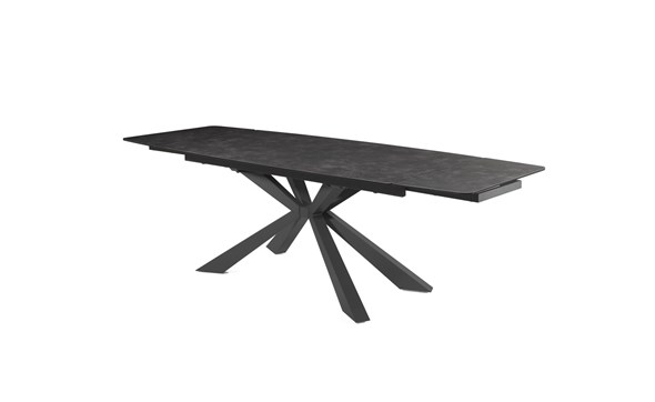 Table-extensible-Maddox-plateau-ceramique-pieds-X-metal-anthracite-02-Comodi-Living
