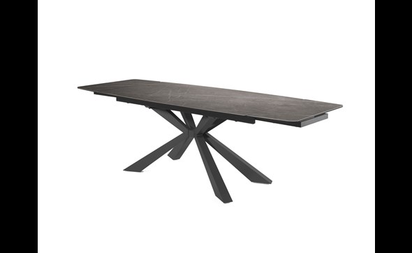 Table-extensible-Maddox-plateau-ceramique-pieds-X-metal-gris-02-Comodi-Living