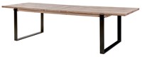 Table-extensible-T19UME-decor-chene-parquet-naturel-K630-pieds-U-noir-K028-184-234cm-Evan