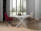 Table-extensible-ronde-Aviator-ceramique-metal-blanc-130-170x130cm-ambi-Comodi-Living