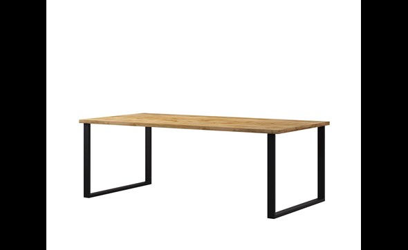 Table-fixe-Halle-94-decor-chene-wotan-200cm-Helvetia