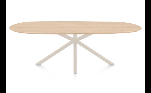 Table-ovale-Caletta-55797-placage-chene-natural-pieds-X-creme-HendersHazel