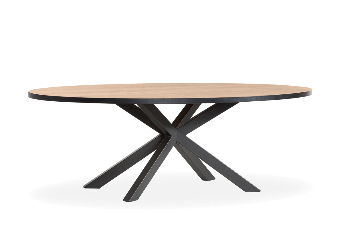 Table-ovale-Scarlet-lamulux-mango-220cm-Maxfurn