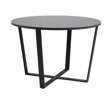 Table-ronde-Amble-decor-print-black-base-matt-black-85735-110cm-Actona