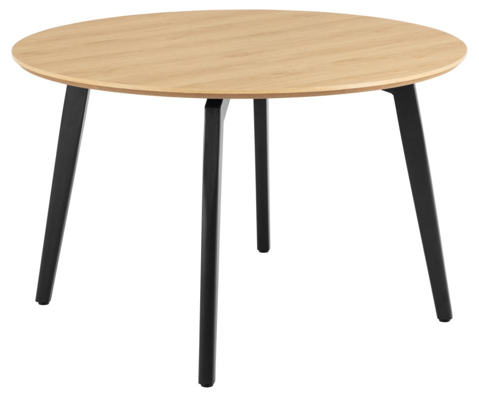 Table-ronde-Cadiz-plateau-melamine-pieds-metal-side-Actona