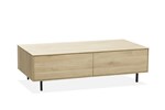 Table-salon-Famous-lamulux-fresh-oak-135cm-Maxfurn