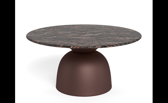 Table-salon-Ferrol-25397-marbre-brun-cacao-acier-laque-bronze-mat-80cm-front-Actona